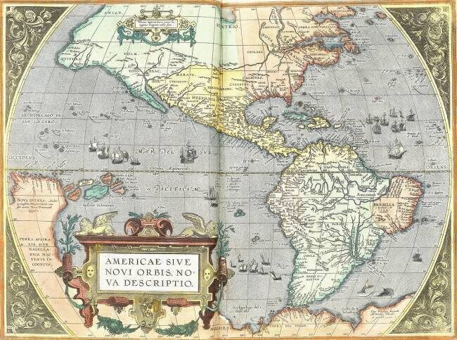 The Americas Abraham Ortelius