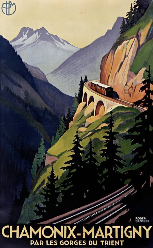 Chamonix-Martigny Roger Broders