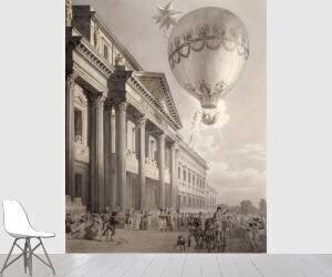 Ascension en ballon de madame Blanchard (Louis-Pierre Baltard) - Muzeo.com