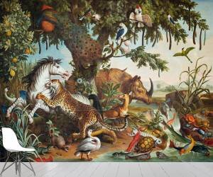 The striped horse (Alexandre-François Desportes) - Muzeo.com