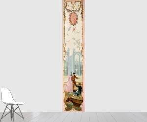 Panneau Décoratif au Château de Voré : La promenade (Jean-Baptiste Oudry) - Muzeo.com