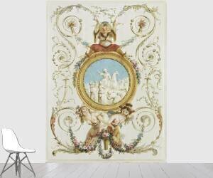 Scène de la vie d'un sultan : Le sultan victorieux traversant la foule à dos de chameau (Jules-Hughes Rousseau) - Muzeo.com