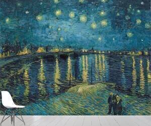Starry Night over the Rhone (Vincent van Gogh) - Muzeo.com