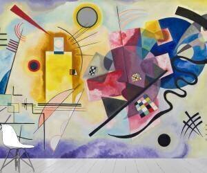 Yellow, Red, Blue (Wassily Kandinsky) - Muzeo.com