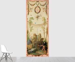 Panneau décoratif du château de Voré : La Pêche (Jean-Baptiste Oudry) - Muzeo.com