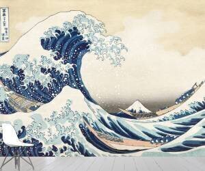 The Great Wave of Kanagawa (Hokusai) - Muzeo.com