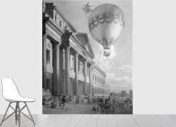 Ascension en ballon de Madame Blanchard (Louis-Pierre Baltard) - Muzeo.com