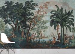Les Voyages du capitaine Cook (Manufacture Joseph Dufour) - Muzeo.com