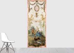 Panneau Décoratif Peint pour Louis Fagon au Château de Voré : La chasse (Jean-Baptiste Oudry) - Muzeo.com