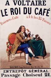 A Voltaire, le roi du café (anonyme) - Muzeo.com