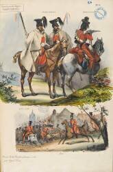Cavalerie de ligne. Lanciers (Eugène Lami) - Muzeo.com
