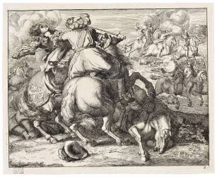 Combat de cavaliers (Adam Frans van der Meulen) - Muzeo.com