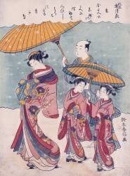 Courtisane (Suzuki Harunobu) - Muzeo.com