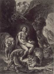 Daniel dans la fosse aux lions (Jules Laurens) - Muzeo.com