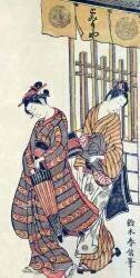 Deux beautés en promenade (Suzuki Harunobu) - Muzeo.com