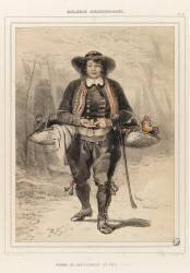 Galerie armoricaine, homme de Chateauneuf-du-Faou (François-Hippolyte Lalaisse) - Muzeo.com