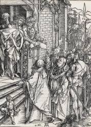 Grande passion - Le Christ exposé à la foule (Albrecht Dürer) - Muzeo.com