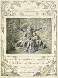 Job et ses filles (William Blake) - Muzeo.com