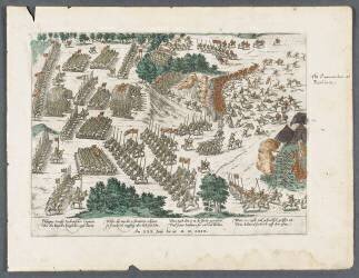 La bataille de La Roche-l'Abeille, 25 juin 1569 (Frans Hogenberg) - Muzeo.com