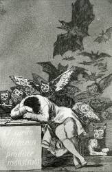 Le Sommeil de la Raison engendre les Monstres (Francisco de Goya) - Muzeo.com