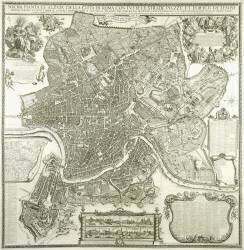 Plan de la ville de Rome (Giovanni Battista Falda) - Muzeo.com