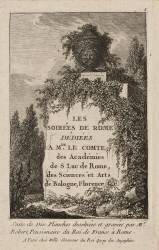 Plaque 1 des Soirées à Rome (Hubert Robert) - Muzeo.com