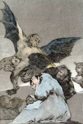 Soplones (bourrasques) (Francisco de Goya) - Muzeo.com