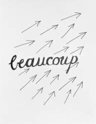Alphabet pour adulte : Beaucoup (Man Ray) - Muzeo.com