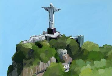 Christianity of Corcovado (Hiroyuki Izutsu) - Muzeo.com