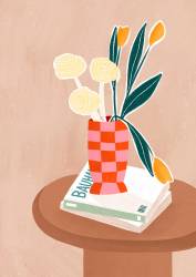 Des fleurs colorées pour la table (Bea Muller) - Muzeo.com