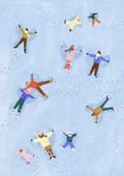 Drôles d'anges de neige (Bea Muller) - Muzeo.com