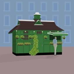 Hackney Carriage Hut, Russell Square (Claire Huntley) - Muzeo.com