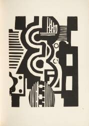 Illustration pour les Lunes en papier d'André Malraux (Fernand Léger) - Muzeo.com