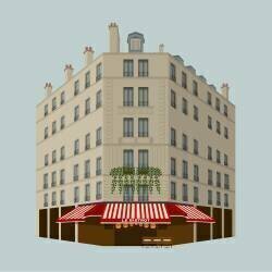 Le Bistrot (Claire Huntley) - Muzeo.com