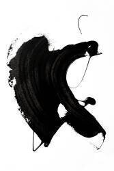 Noir abstrait Trait (Anastasia Sawall) - Muzeo.com