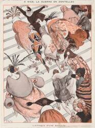 A Nice, la guerre en dentelle : La Vie Parisienne (Louis Denis-Valverane) - Muzeo.com