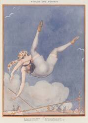 Athlétisme féminin : La Vie Parisienne (Louis Denis-Valverane) - Muzeo.com