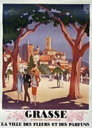 Grasse, station climatique, la ville des fleurs et des parfums (Roger Broders) - Muzeo.com