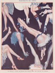 Portraits en pieds : La Vie Parisienne (Louis Denis-Valverane) - Muzeo.com