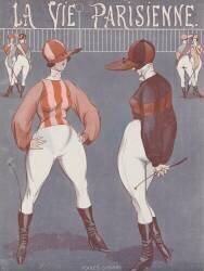 Poules d'essai : ''La Vie Parisienne'' (Louis Denis-Valverane) - Muzeo.com