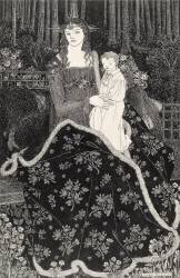 A large Christmas Card (Aubrey Beardsley) - Muzeo.com