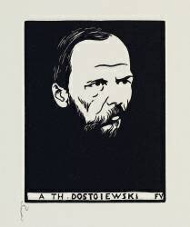 A Th. Dostoiewski (Félix Vallotton) - Muzeo.com
