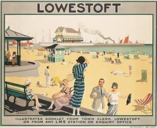 Affiche publicitaire Lowestoft (Henry George Gawthorn) - Muzeo.com