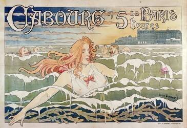 Affiche réalisée pour les Chemins de fer français (Privat-Livemont) - Muzeo.com