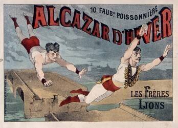 Alcazar d'Hiver. Les frères Lions (anonyme) - Muzeo.com