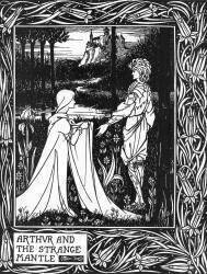 Arthur et l'étrange cape (Aubrey Beardsley) - Muzeo.com