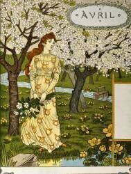 Avril (Eugène Grasset) - Muzeo.com