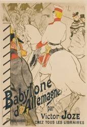 Babylone d'Allemagne : moeurs berlinoises par Victor Joze, chez tous les libraires (Henri de Toulouse-Lautrec) - Muzeo.com