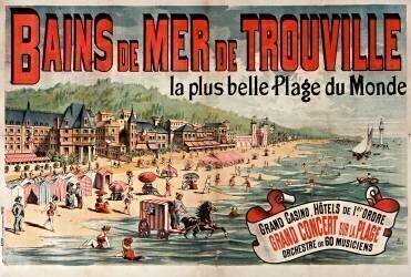 Bains de mer de Trouville (A. F.) - Muzeo.com
