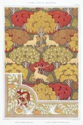 Cerfs et arbres (Maurice Pillard Verneuil) - Muzeo.com